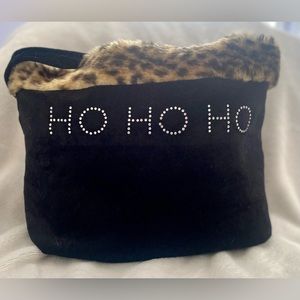 Velvet holiday bag.